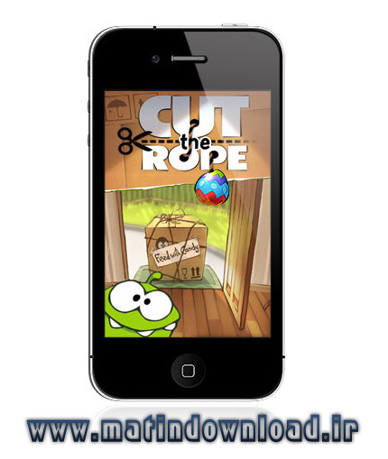 دانلود بازی طناب را ببر برای سیمبیان Cut the Rope symbian game